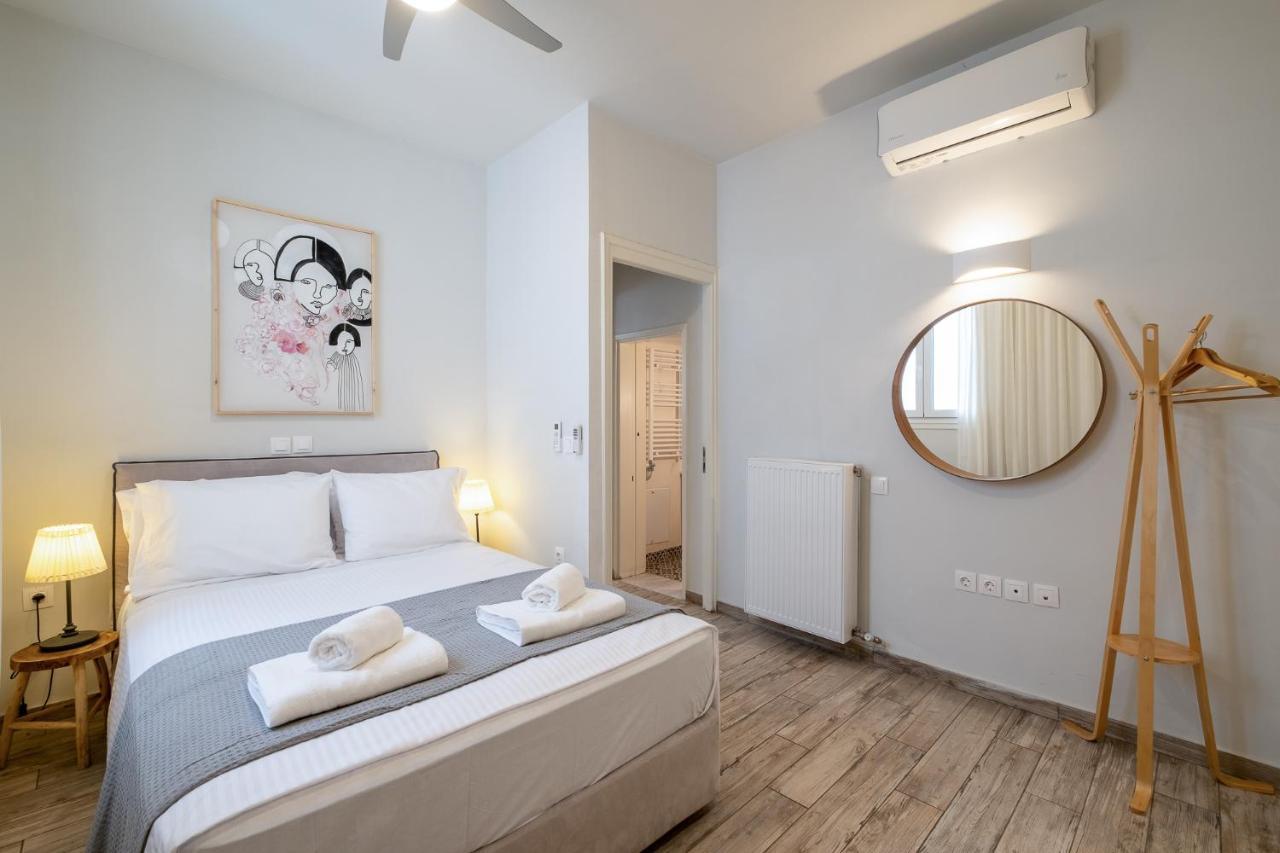 Central5 Boutique Apartments With Common Garden Next To Metro Atena Exterior foto