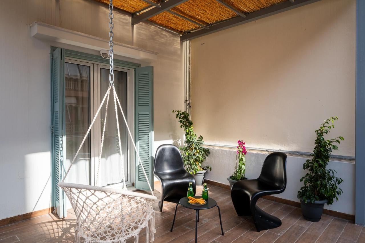 Central5 Boutique Apartments With Common Garden Next To Metro Atena Exterior foto