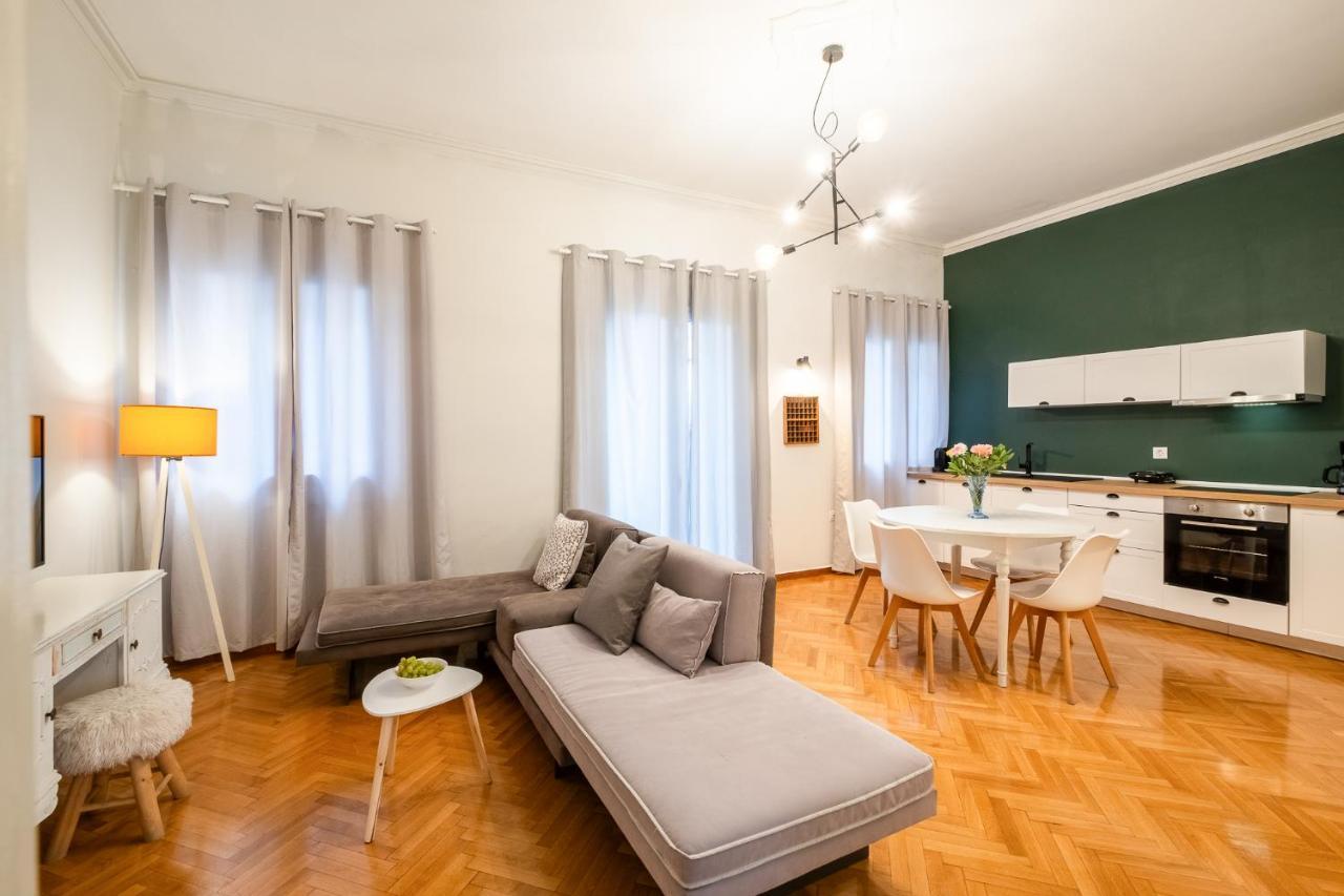 Central5 Boutique Apartments With Common Garden Next To Metro Atena Exterior foto