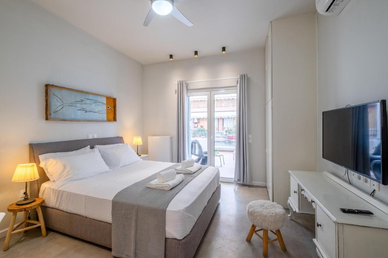 Central5 Boutique Apartments With Common Garden Next To Metro Atena Exterior foto