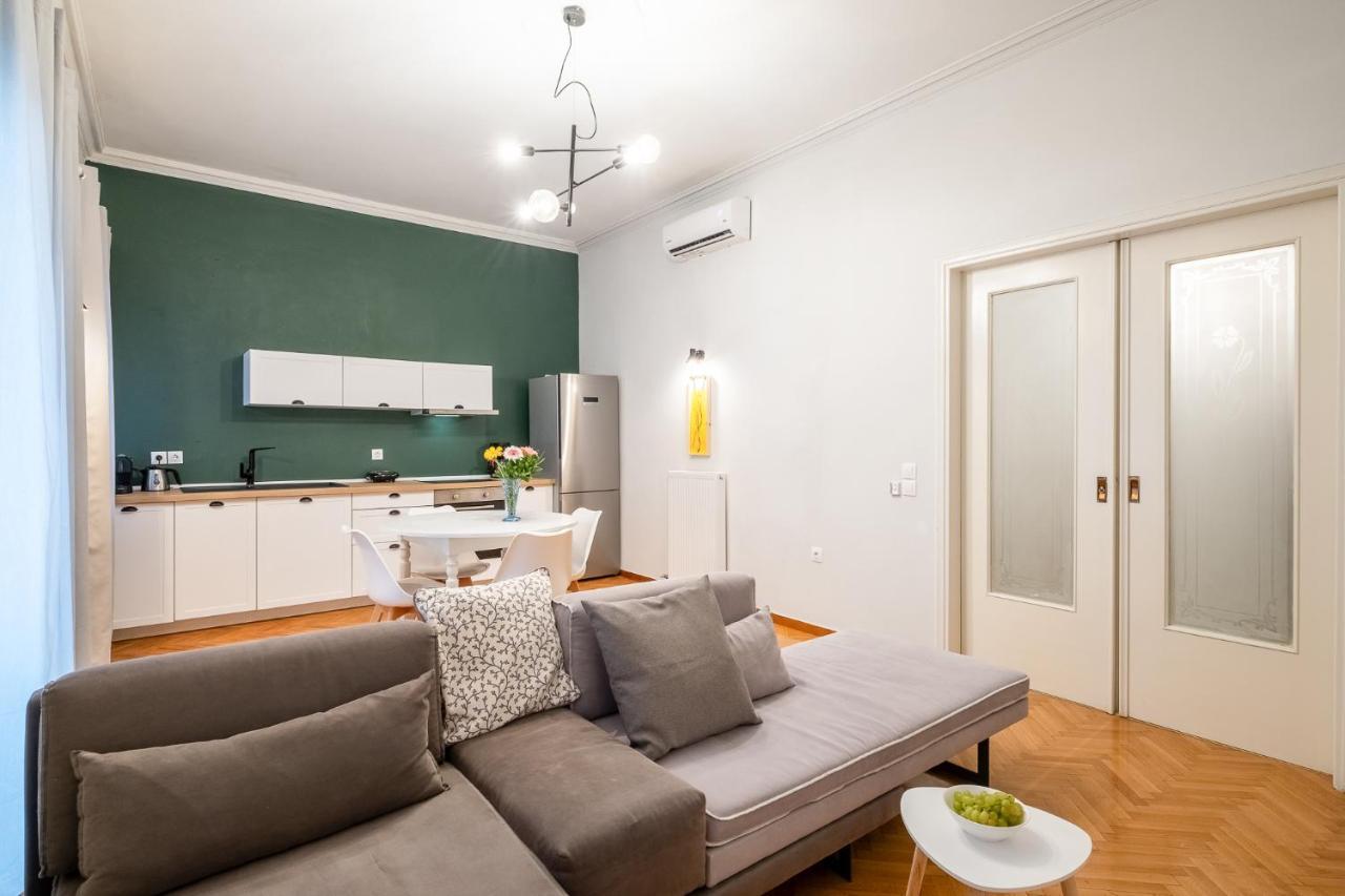 Central5 Boutique Apartments With Common Garden Next To Metro Atena Exterior foto