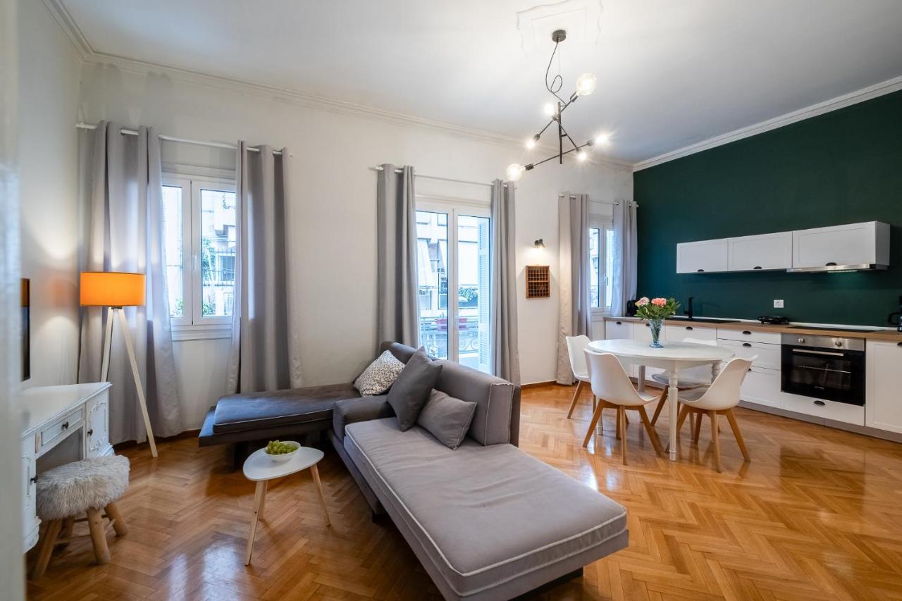 Central5 Boutique Apartments With Common Garden Next To Metro Atena Exterior foto
