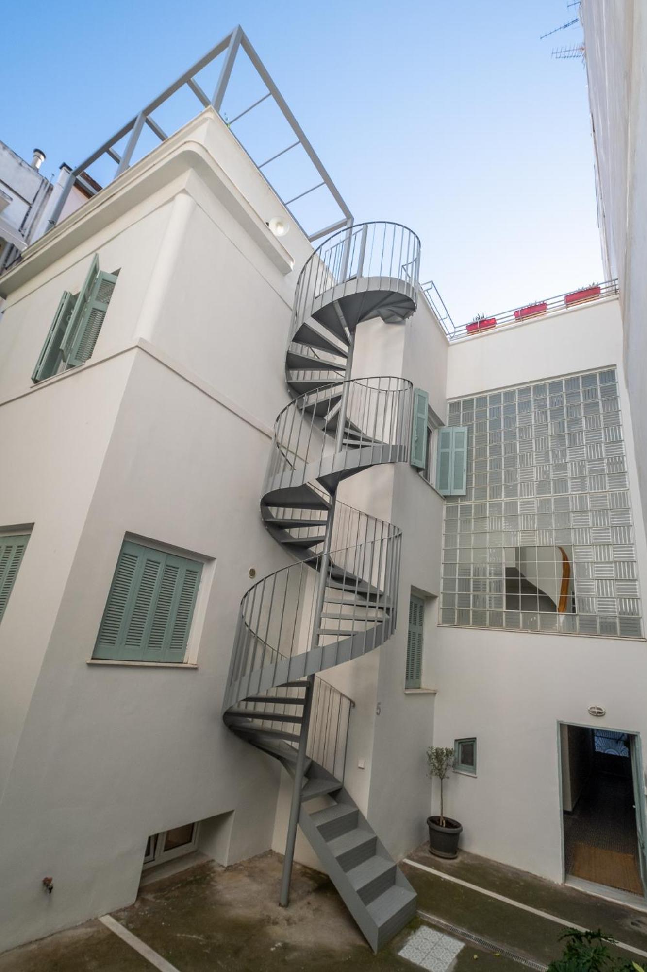 Central5 Boutique Apartments With Common Garden Next To Metro Atena Exterior foto